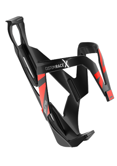 Elite Custom RaceX juomapulloteline, Black Glossy Red Graphic, , - Polku Cycle Store