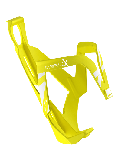Elite Custom RaceX juomapulloteline, Yellow Fluo Skin White Graphic, , - Polku Cycle Store