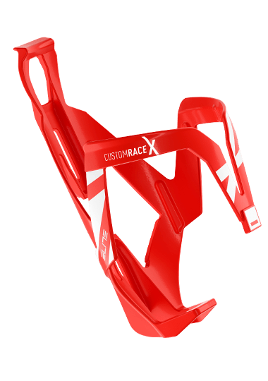 Elite Custom RaceX juomapulloteline, Red Glossy White Graphic, , - Polku Cycle Store