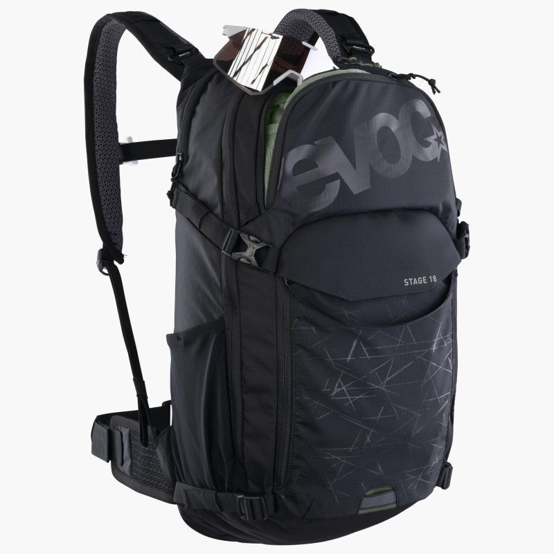 Evoc Stage 18, Black, , - Polku Cycle Store