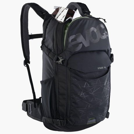Evoc Stage 18, Black, , - Polku Cycle Store