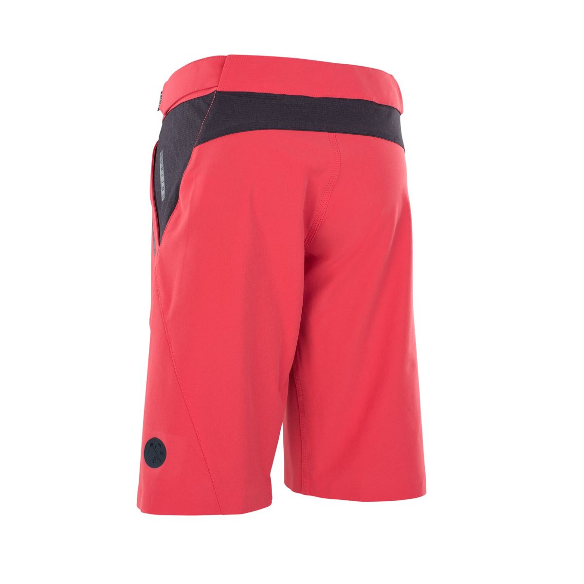 ION Bikeshorts Traze AMP W, S/36, Punainen, - Polku Cycle Store
