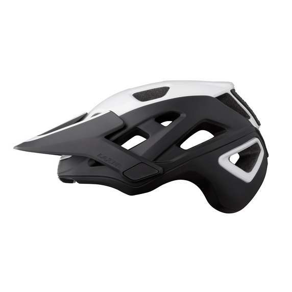 Lazer Jackal Kineticore, Matte White Black, S, - Polku Cycle Store