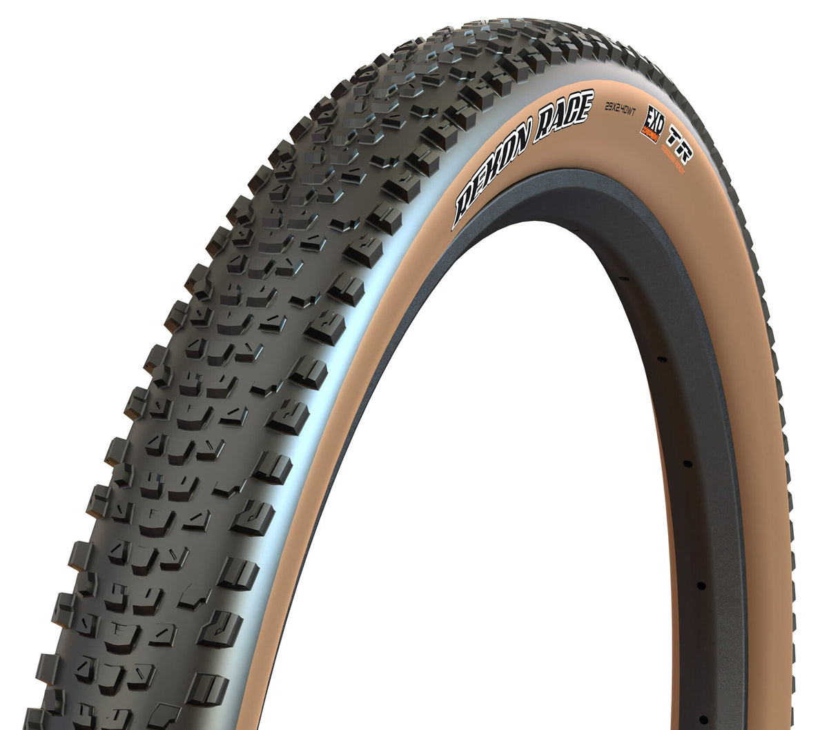 Maxxis Rekon Race EXO TR Skinwall 29X2.25 60tpi folding, 29", EXO/TR/TANWALL 60tpi, 57 - 622 - Polku Cycle Store