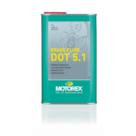 Motorex DOT 5.1 Hydraulic Brake Fluid, 1L, , - Polku Cycle Store