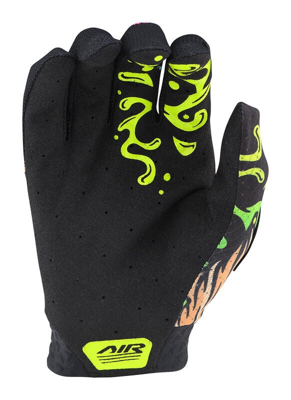 TLD Air Bigfoot Glove, Black/Green, M, - Polku Cycle Store