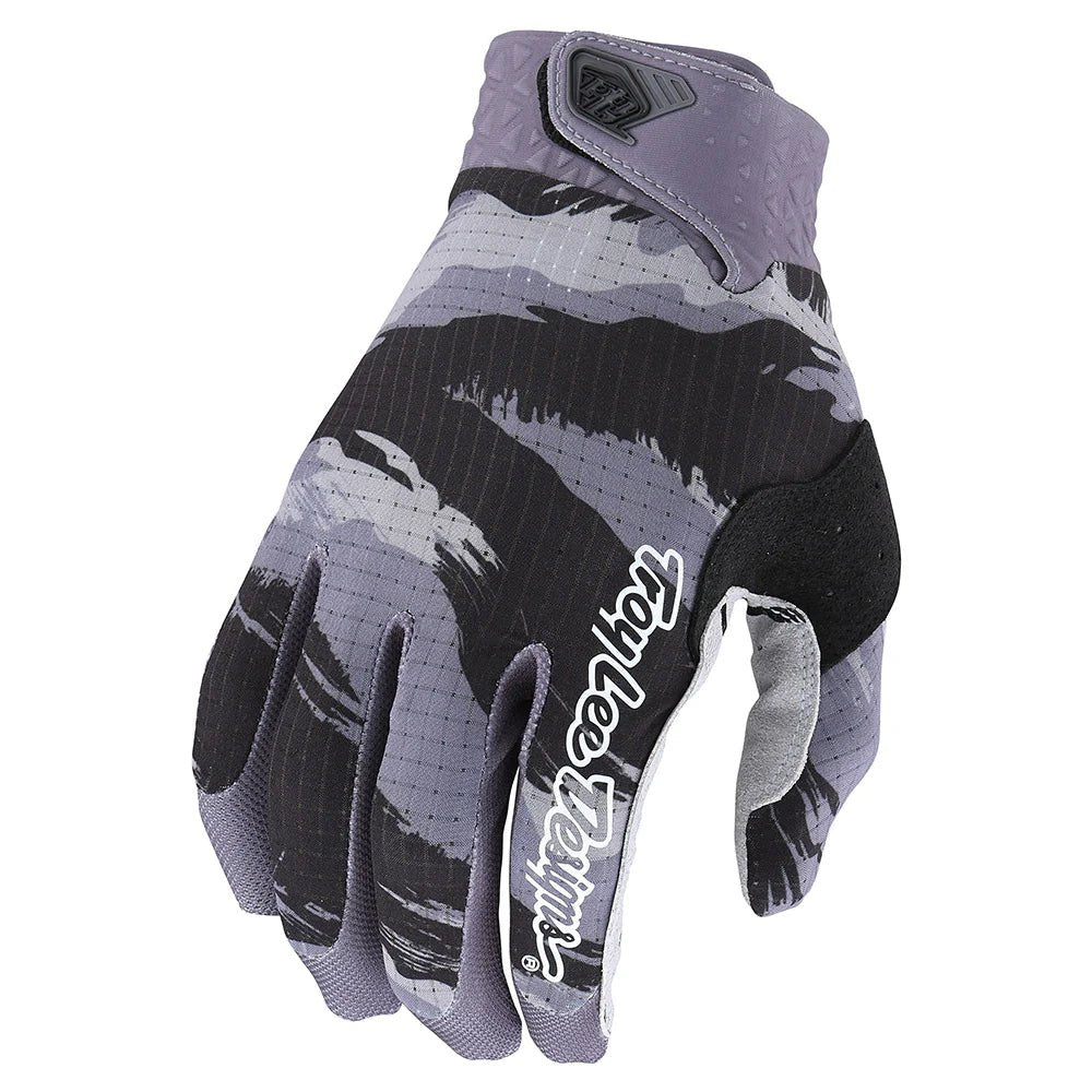 TLD Air Camo Glove, Camo Black/Grey, L, - Polku Cycle Store