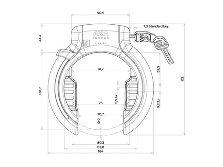 AXA Imenso Large, , , - Polku Cycle Store