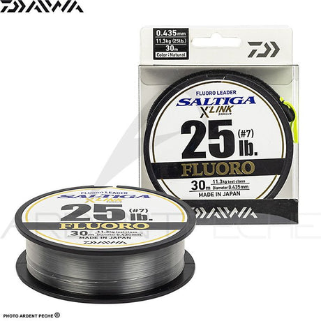 Daiwa Saltiga X'Link Fluorocarbon perukesiima 30m, 0.285mm, , - Polku Cycle Store