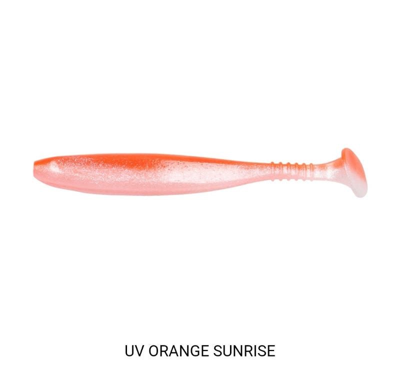 Daiwa Tournament D'Fin 3 tuumaa 10kpl, UV Orange Sunrise, , - Polku Cycle Store