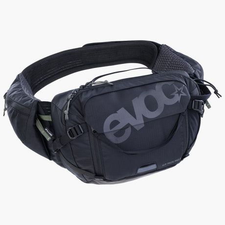 Evoc Hip Pack Pro 3L, Black, , - Polku Cycle Store