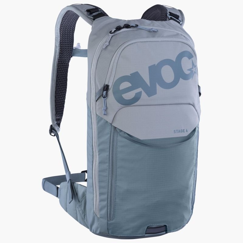 Evoc Stage 6L juomareppu + juomarakko, Steel, , - Polku Cycle Store