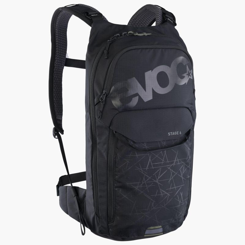 Evoc Stage 6L juomareppu + juomarakko, Black, , - Polku Cycle Store