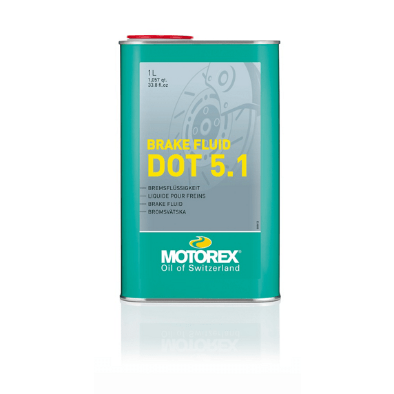 Motorex DOT 5.1 Hydraulic Brake Fluid, 1L, , - Polku Cycle Store