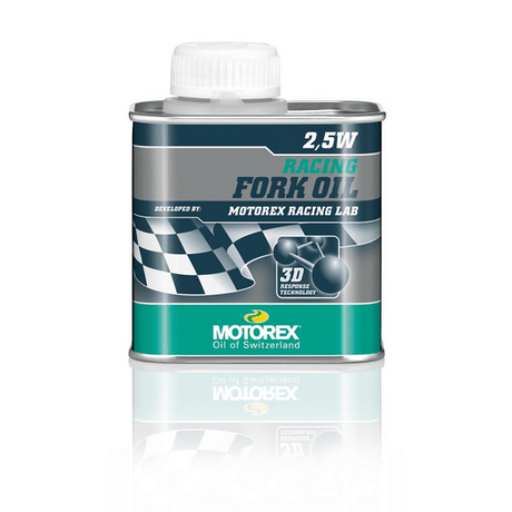 Motorex Racing Fork Oil 2,5W Tin 250ml, , , - Polku Cycle Store