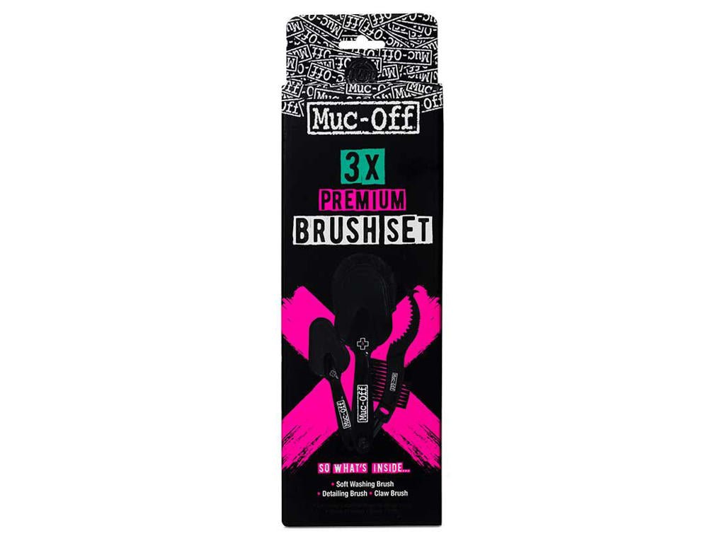 Muc - Off 3x brush set, , , - Polku Cycle Store