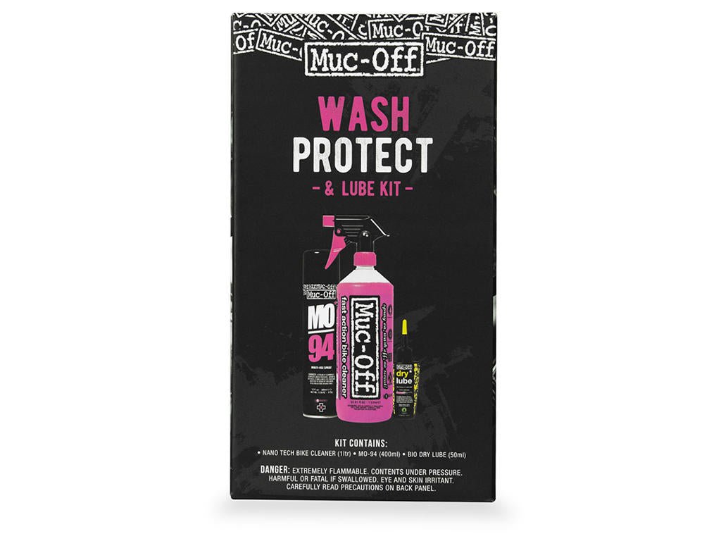 Muc - Off Wash, Protect and Dry Lube Kit, , , - Polku Cycle Store