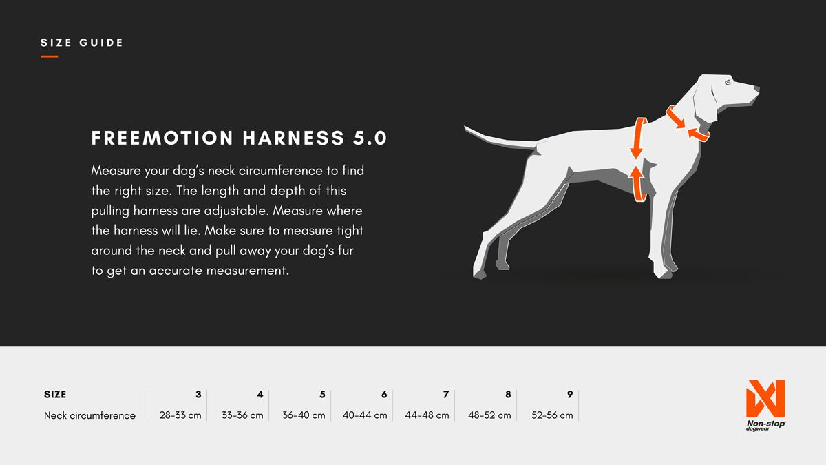 Non - stop dogwear Freemotion harness 5.0, 5, , - Polku Cycle Store