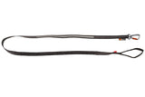 Non - stop dogwear Touring bungee leash, 2m/13mm, Black/Grey, - Polku Cycle Store