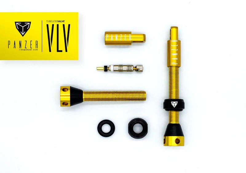 Panzer Tubeless Venttiili, Yellow, , - Polku Cycle Store