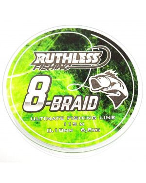 Ruthless 8 - Braid Kuitusiima, 0.10mm, , - Polku Cycle Store