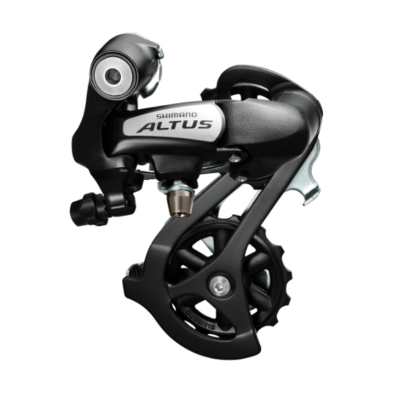 Shimano Altus RD - M310, 7/8 - v takavaihtaja, Black, , - Polku Cycle Store