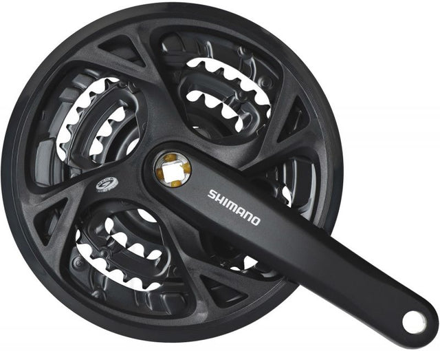 Shimano FC - M371, 3x9 - v Kampisarja, 170mm, 44 - 32 - 22T, Nelikantti - Polku Cycle Store