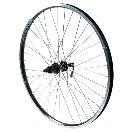 Takapyörä 26" 18 - 559 SHIMANO Acera Center lock/V - Jarru Musta, , , - Polku Cycle Store