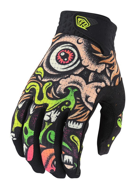 TLD Air Bigfoot Glove, Black/Green, M, - Polku Cycle Store
