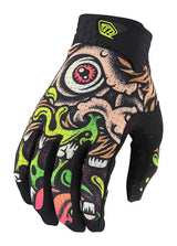 TLD Air Bigfoot Glove, Black/Green, M, - Polku Cycle Store